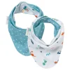 Bio Bandana 2er-Pack in Blau