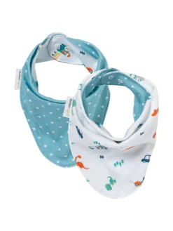 Bio Bandana 2er-Pack in Blau
