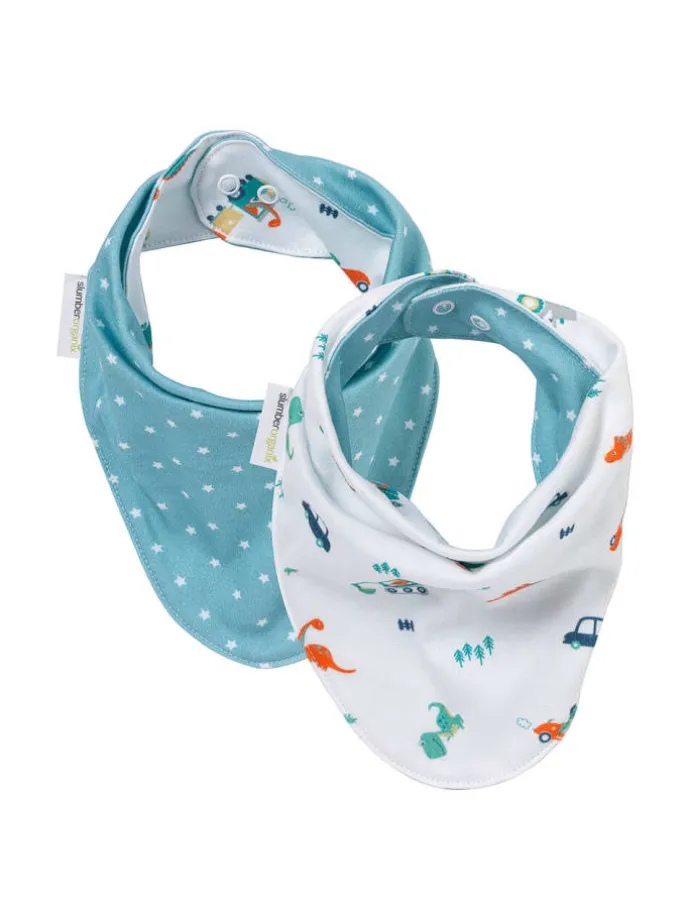 Bio Bandana 2er-Pack in Blau