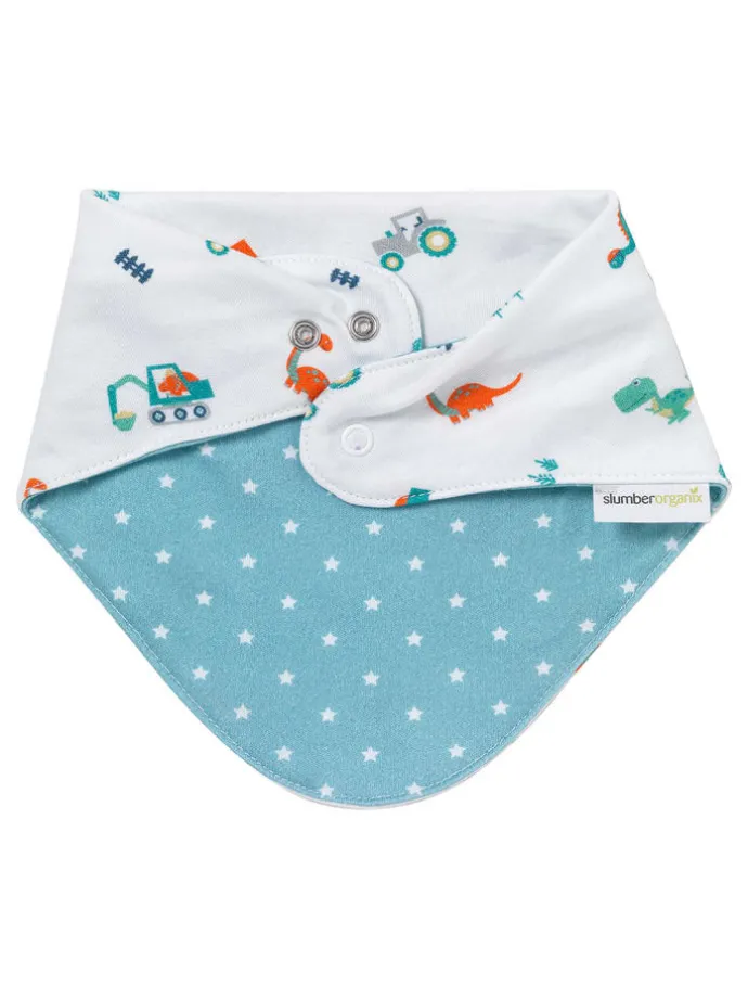 Bio Bandana 2er-Pack in Blau