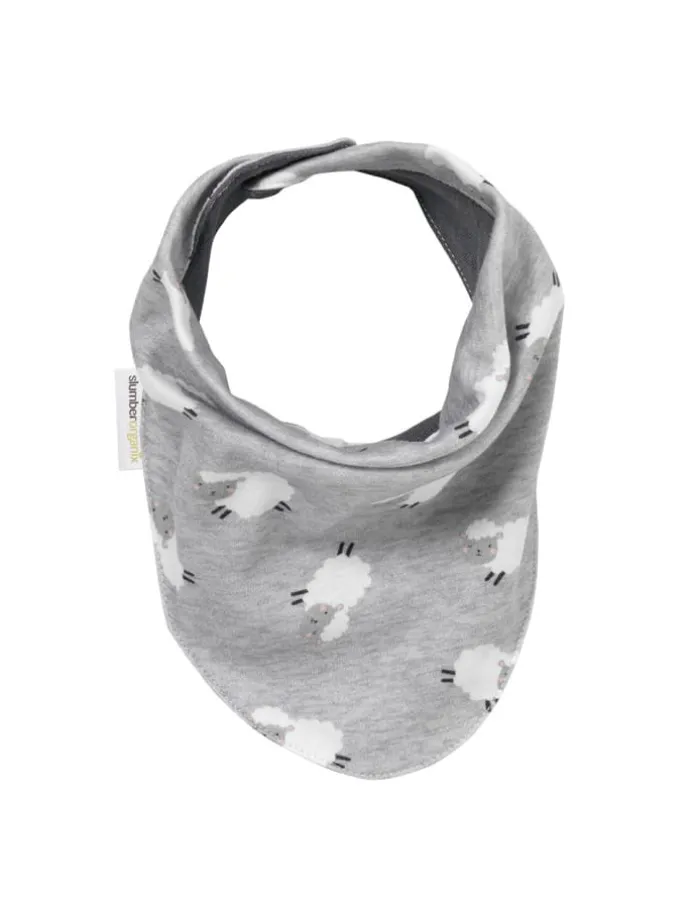Bio Musselin Bandana in Weiß