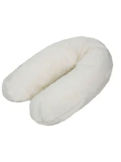 Bio-Plüsch-Stillkissen, Inlett Mikroperlen, Made in Germany, ca. 180cm
