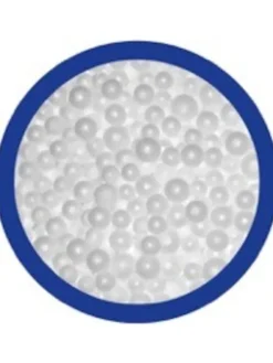 Bio-Plüsch-Stillkissen, Inlett Mikroperlen, Made in Germany, ca. 180cm