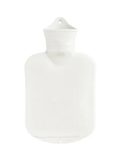Bio-Wärmflasche, mit Filzherz, Made in Germany, 0,8 L Größe ca. 32 cm