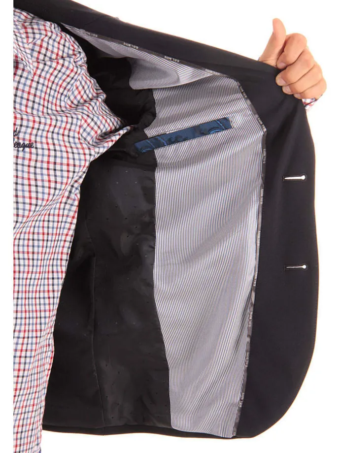 Blazer - Slim fit - in Dunkelblau