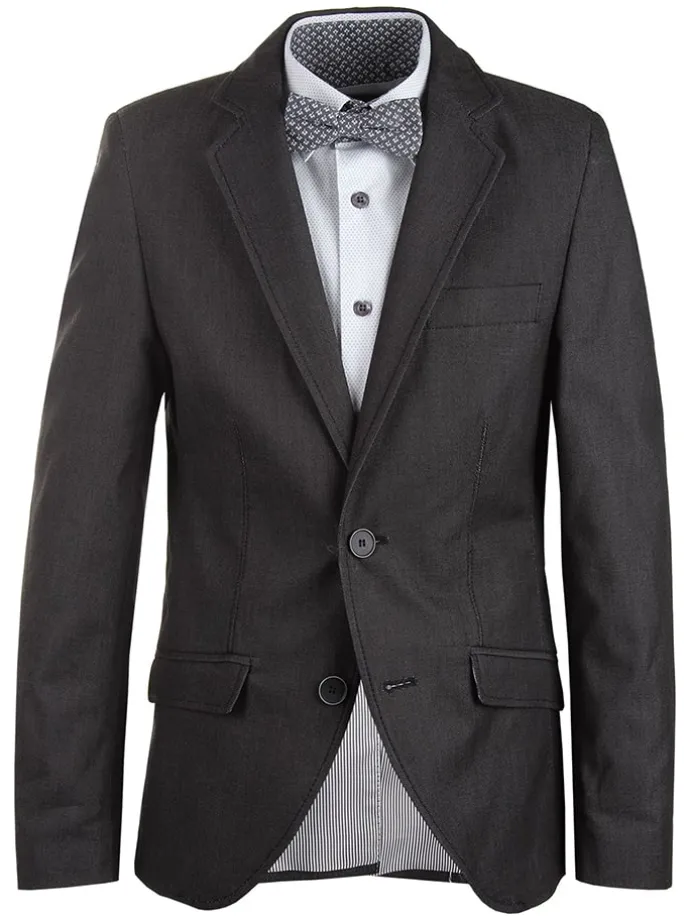 Blazer - Slim fit - in Schwarz