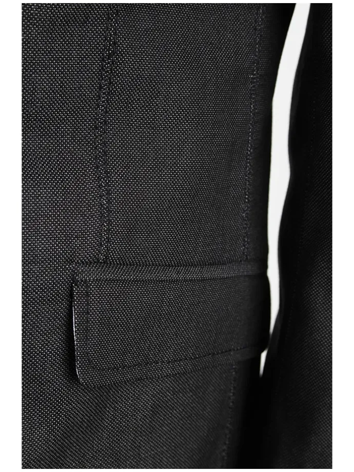 Blazer - Slim fit - in Schwarz