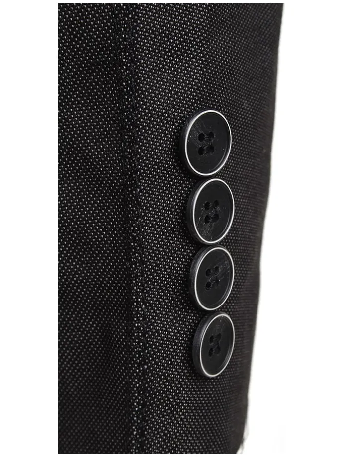Blazer - Slim fit - in Schwarz