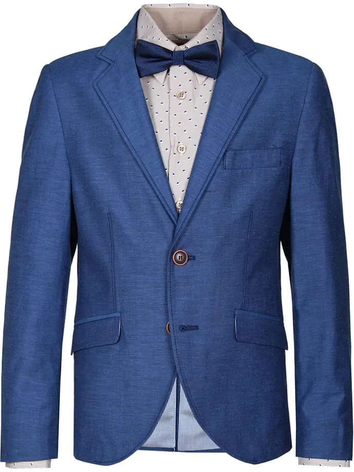 Blazer - Slim-fit - in Blau