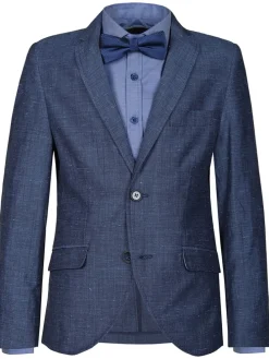 Blazer - Slim-fit - in Dunkelblau