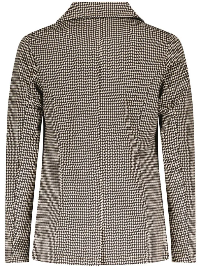 Blazer in Schwarz/ Weiß