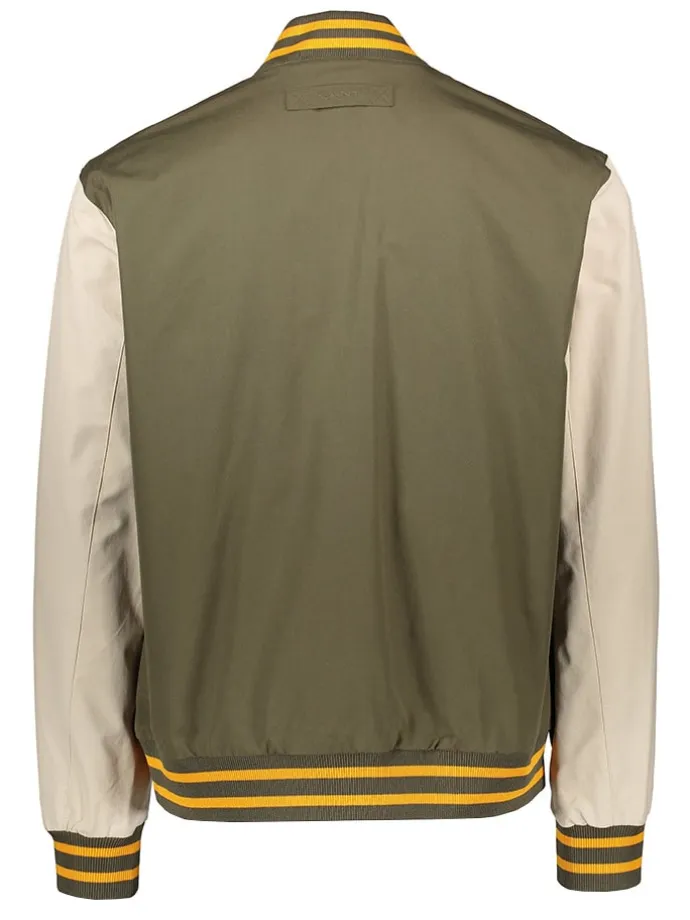 Blouson in Khaki/ Beige