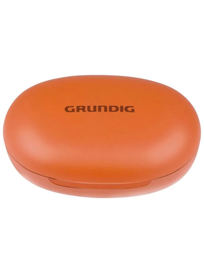 Bluetooth-Clip-on-Kopfhörer in Orange