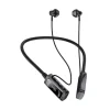 Bluetooth-Kopfhörer mit  Nackenbügel in Schwarz