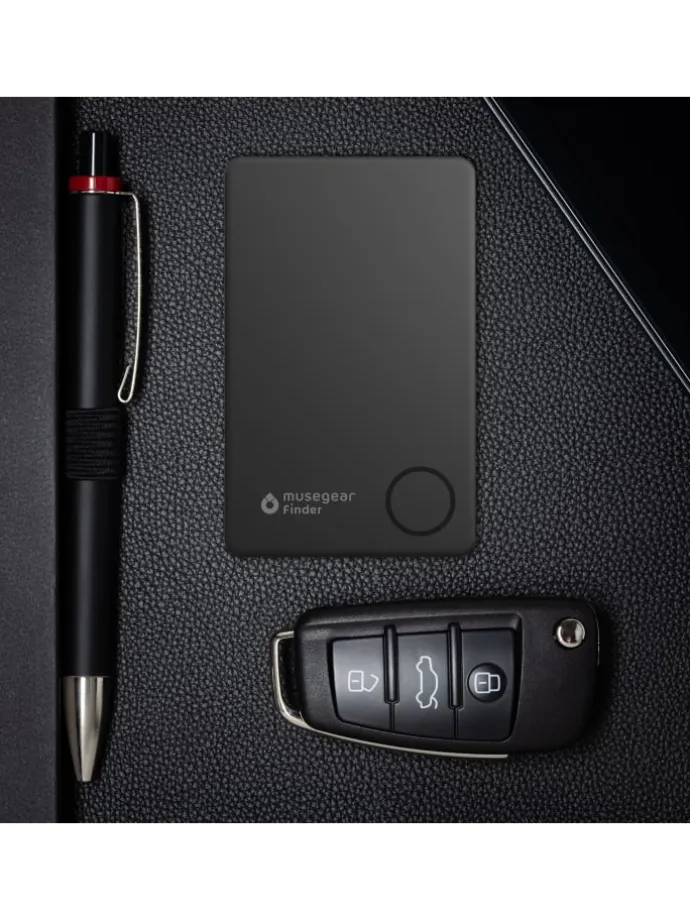 Bluetooth-Schlüsselfinder "Finder flat" in schwarz