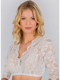 Bluse "Alaya" in creme