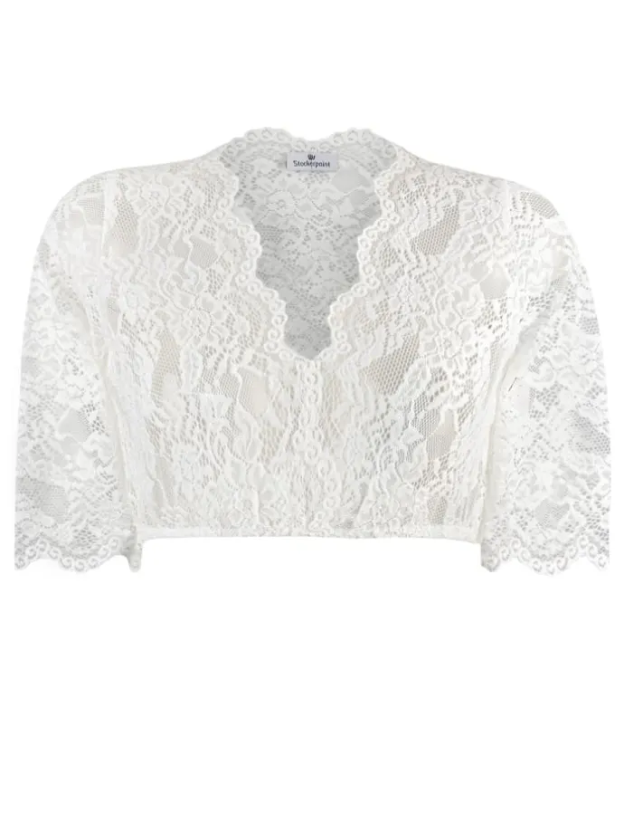 Bluse "Alaya" in creme