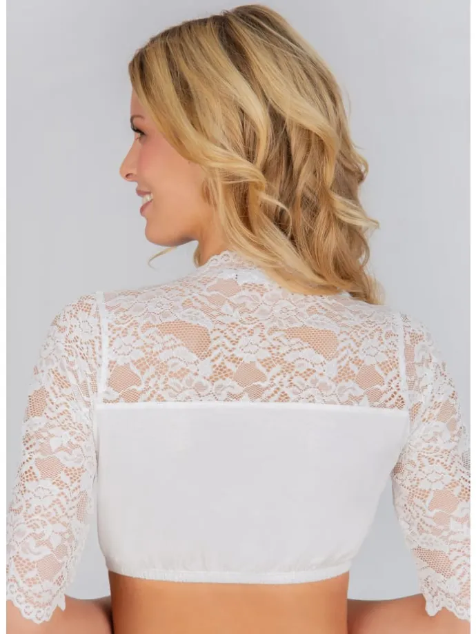 Bluse "Alaya" in creme