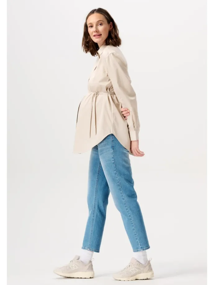 Bluse Arles in Light Sand