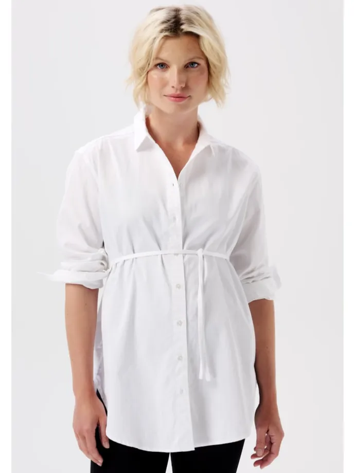 Bluse Arles in Optical White