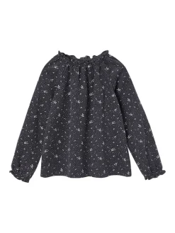 Bluse in Anthrazit