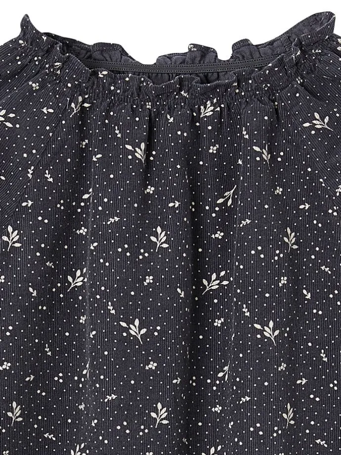 Bluse in Anthrazit