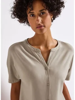 Bluse in Beige