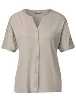 Bluse in Beige