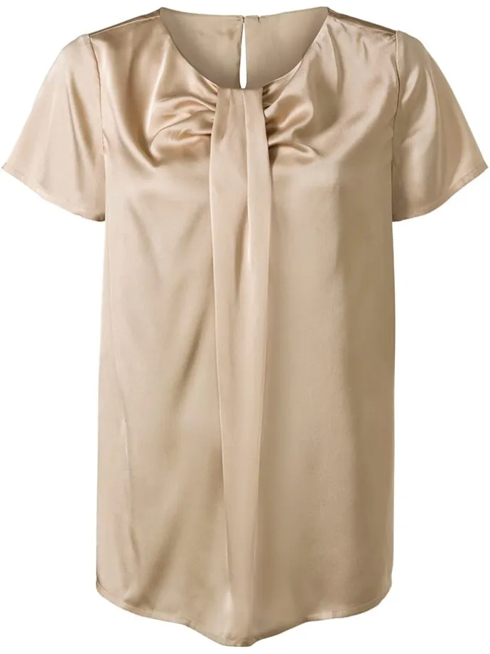 Bluse in Beige