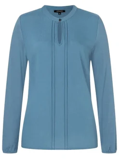 Bluse in Blau