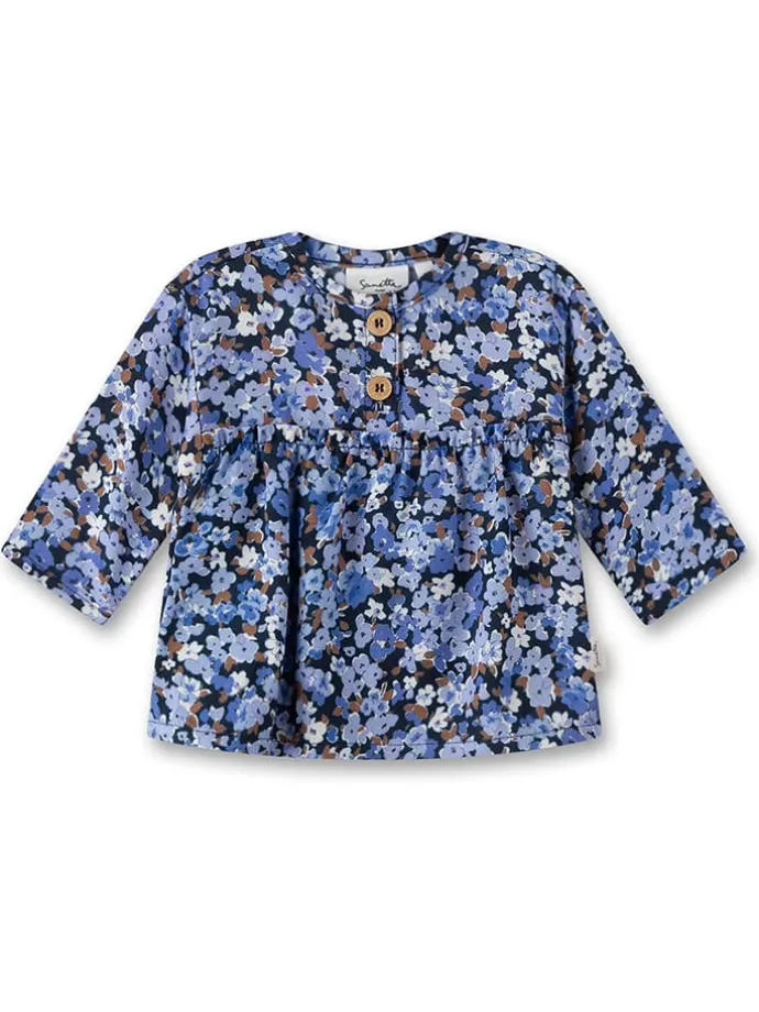 Bluse in Blau
