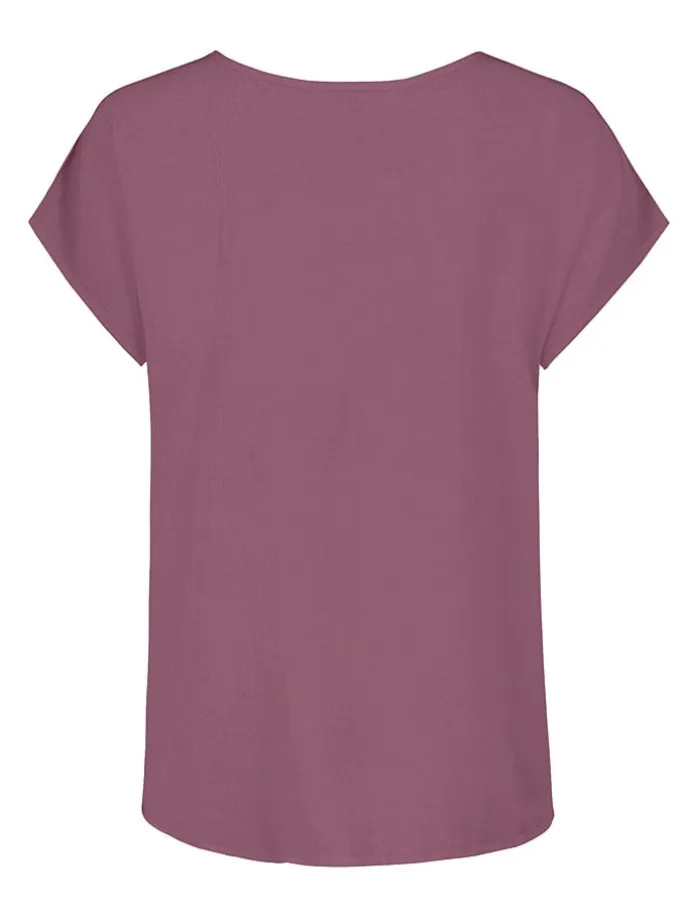 Bluse in Bordeaux