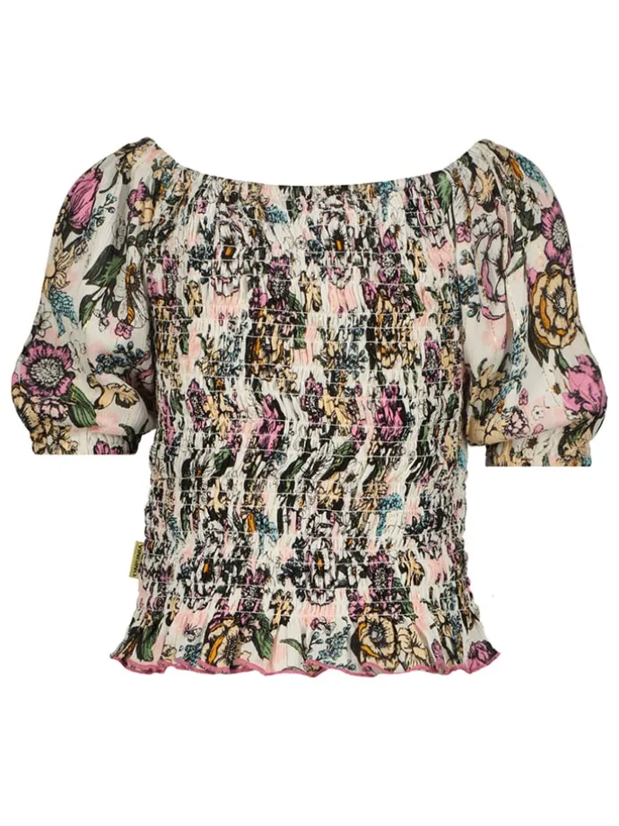 Bluse in Bunt