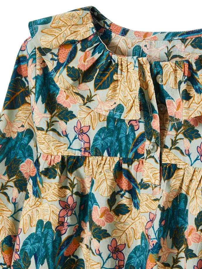 Bluse in Bunt
