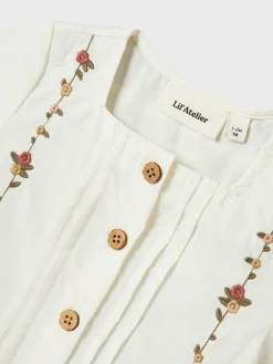 Bluse in Creme