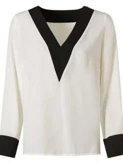 Bluse in Creme