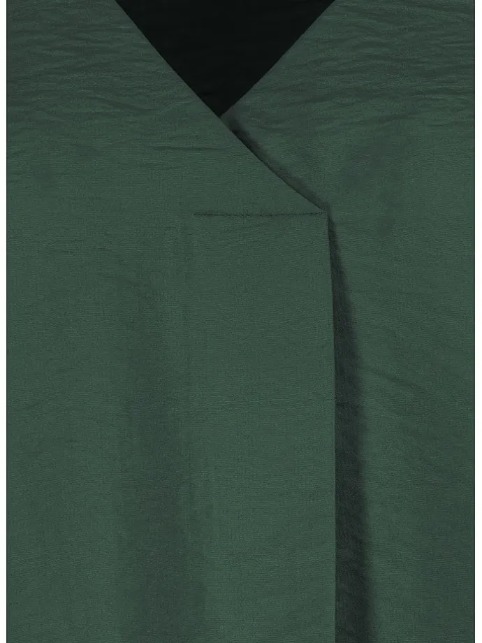 Bluse in Dunkelgrün