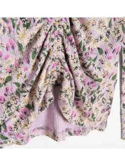 Bluse in Flieder