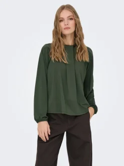 Bluse in Grün
