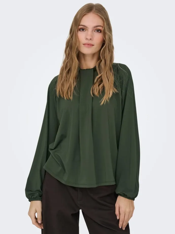 Bluse in Grün