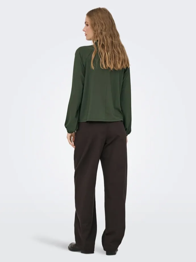 Bluse in Grün