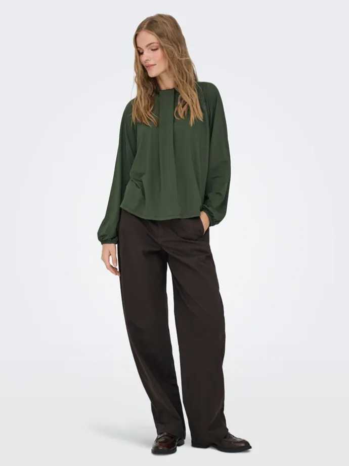 Bluse in Grün