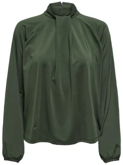 Bluse in Grün