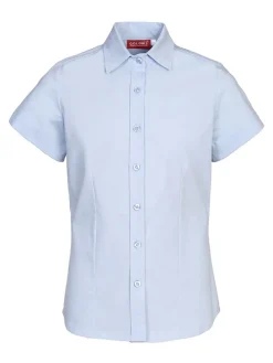 Bluse in Hellblau