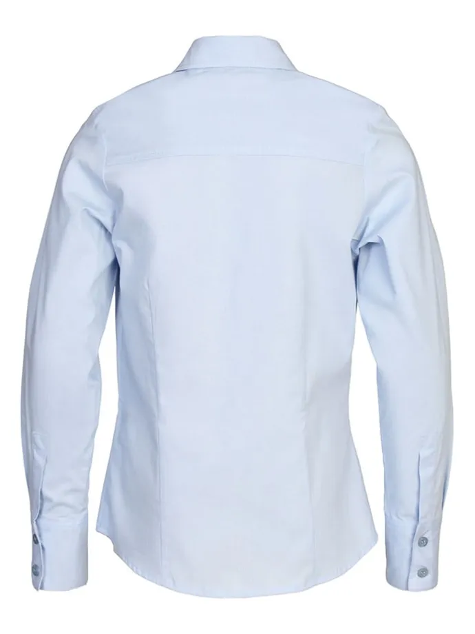 Bluse in Hellblau