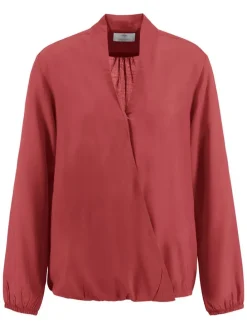 Bluse in Koralle