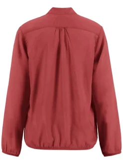 Bluse in Koralle