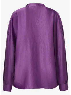 Bluse in Lila