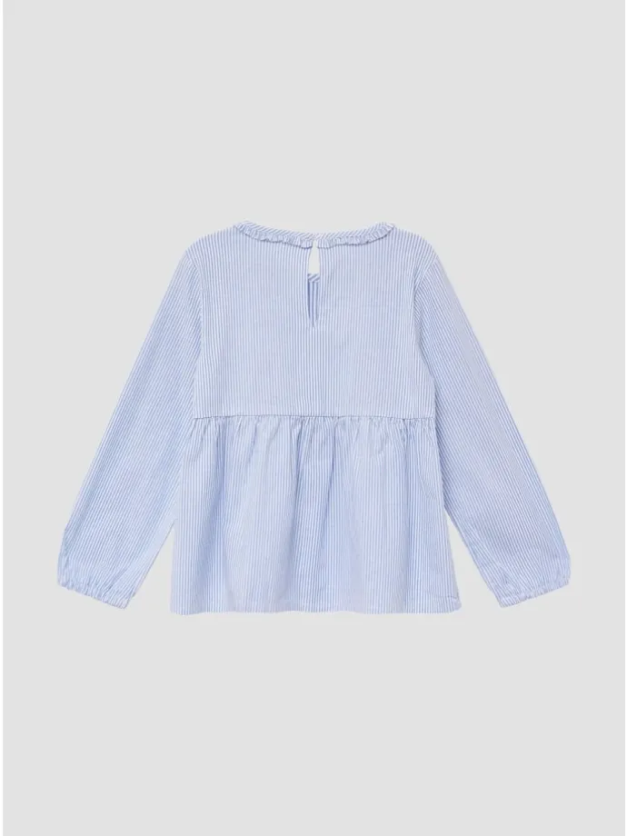 Bluse in 55N2_hellblau