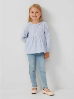 Bluse in 55N2_hellblau